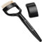 TWEEZERMAN Peigne à cils pour yeux en amande LASHCOMB 38 (Pinceau pour cils, Pinceau pour retouches), Noir