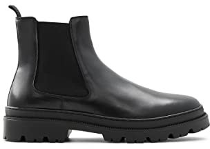 ALDO Herren Alencia Chelsea-Stiefel, Schwarz, 39 EU