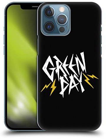 Head Case Designs Officially Licensed Green Day Bolts Graphics Hard Back Case Compatible With Apple iPhone 13 Pro Max