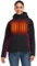 ORORO Beheizbare Jacke Damen mit Powerbank, Slim Fit Beheizte Jacke Damen Heizjacke Bis zu 10 Stunden Wärme - Ladegerät Nicht Enthalten (Schwarz&Lila,S)