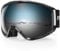 Findway Skibrille Erwachsene für Herren Damen, Snowboardbrille für Brillenträger, OTG UV-Schutz Kompatibler Helm Anti Fog Skibrillen, Grau Sphärisch Verspiegelt