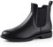 Harvest Land Damen Stiefel Damen Bequeme Chelsea Boots Stiefeletten Stilvolle klassische Schuhe für Erwachsene A Schwarz38