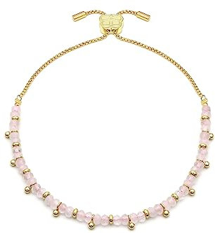 Harmony Rose Quartz Gold Bracelet