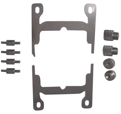 Juego de soporte de montaje de ventilador de radiador de repuesto para Corsair para enfriadores AMD AM5/AM4 Elite LCD, kit de soporte de radiador de refrigeración de CPU