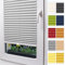 STUZA®Tenda plissettata opaca su misura, con foratura, 5 colori, 3 colori di profilo, larghezza 30-129 cm, altezza 50-149 cm, tende e protezione solare, tenda a rullo per finestre.