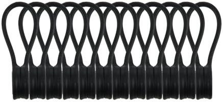 12 Pieces Magnetic Cable Ties,Silicone Reusable Cable Clips Twist Ties USB Cable Organizer Multipurpose Cable Straps Manager for Home, Office, Cord, Earphone, School, Travel