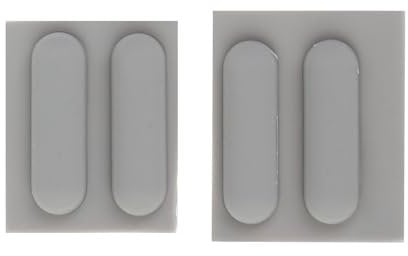 antianzhizhuang Pcs/set Bottom Rubber Feet Foot Cover Laptop Feet Bottom Case For 840 745 735 Laptop Accessories Replacement Replacement Foot Pad For 745 735 Notebook