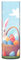 Osterhasen-Blumen-Kunststoffvase, kreative Kunststoffvase, Blumenarrangement-Flasche für Zuhause, Büro, Hochzeitsdekoration