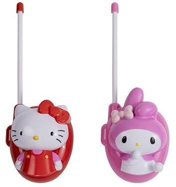 Hello Kitty - Juego de walkie Talkie 3D para niña (Rango de 50 m)