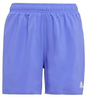 adidas Jungen Water React BY Badeshorts, COBBLU/White, 7-8A