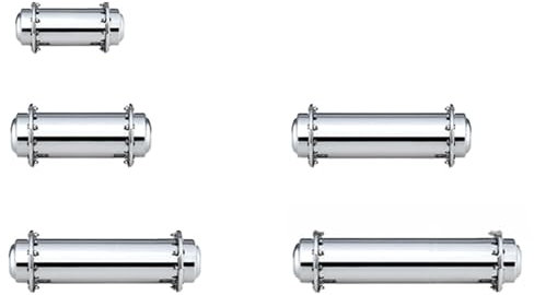 Récipient étanche en acier inoxydable pour capsules de temps avec verrouillage temporel pour géocache de stockage futur cadeau disponible en 5 tailles (10 x 40 cm)