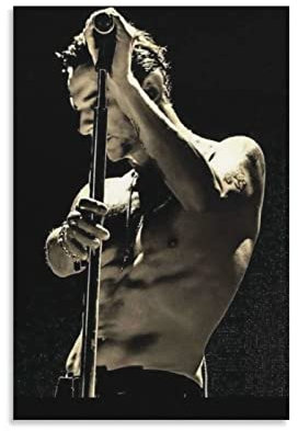 HSYIFF Leinwand Druck Poster Senza Cornice 40 * 60cm Dave Gahan Room Decor per Teen Girls Wall Painting per Living Bathroom Home Kitchen Wall Art