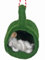 POMMERNTRAUM ® | Dekorationfigur Sammlerfigur Baumhänger kleine Filzmaus träumt in Tasse Filzmäuschen Maus Mäuse Mäuserich (SCHLUMMI)