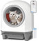Devoko 98.5L Self Cleaning Cat Litter Box APP Controlled Automatic Litter Tray with 9 Safety Sensors | Extra Large Enclosed Litter Box forMultiple Cats|Quiet & Energy Efficient| Smart Anti-Pinch Robot