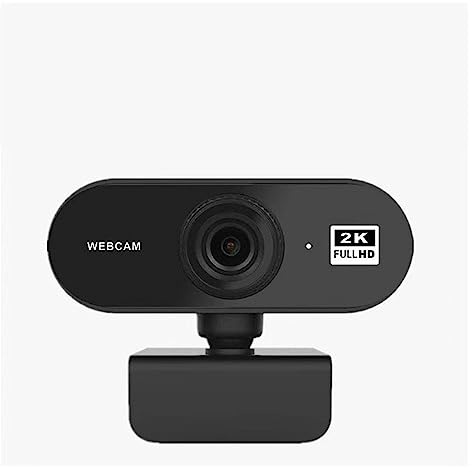 Webcam USB 1080P Mini videocamera 2K Full HD con microfono Autofocus Web Camera for PC Computer portatile Videocamera online(2K)