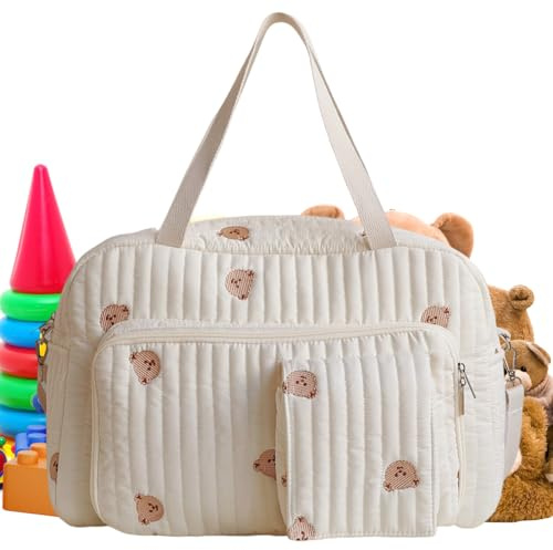 Handtaschen für Damen Hübsche Multifunktionstasche mit Griffen | Reisetasche für Damen für Picknick Camping Wandern Sport Klinik Alltag
