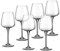 Bormioli Rocco Aurum White Wine Glasses - Set of 6-350ml (11.75oz)