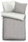 biberna 0840500 Wende-Bettwäsche Garnitur mit Kopfkissenbezug Melange-Flanell 1x 155x200 cm + 1x 80x80 cm, sturmgrau