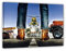 Terence Hill Bud Spencer Leinwand - Stiefel - Renegade - Renato Casaro Edition (120 x 80 cm)
