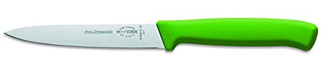 F. Dick ProDynamic Küchenmesser (Klingenlänge 11 cm, apfelgrün, Kochmesser für kleine Schneidaufgaben, Klinge X55CrMo14 Stahl, Härte 56° HRC) 82620112-23