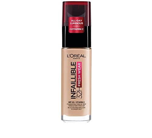 L'Oréal Paris Infaillible 24H Fresh Wear Make-up in Nr. 110 Rose Vanilla hohe Deckkraft langanhaltend