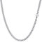 PROSTEEL Halskette 60cm Edelstahl Panzerkette 3mm breit Hip Hop Herren Kette kubanische Gliederkette Link Chain Necklace Männer Frauen Modeschmuck für Weihnachten Neujahr