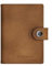 Lite Wallet Classic Caramel - Edler Kartenhalter aus hochwertigem hell-braunen Leder - Integrierte LED-Lampe mit Zwei Lichtstärken - RFID-Blocker zum Schutz persönlicher Daten -