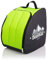 Rawstyle Skischuhtasche Skistiefeltasche Rucksack Helm für Hart-Soft-Boots Inliner Bootbag Tasche Modell 2 (schwarz-hellgrün)