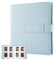 256 Pockets Photo Album for Fujifilm Instax Mini Camera, Leather Cover, Photo Album for Instax Mini 12 11 9 40 90 8 7 Evo LiPlay Instant Camera, 2x3 Photo Album (Blue)