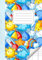 Quaderno a righe 1 elementare e 2 elementare: Quadernone A4 | Rigatura A | Weather