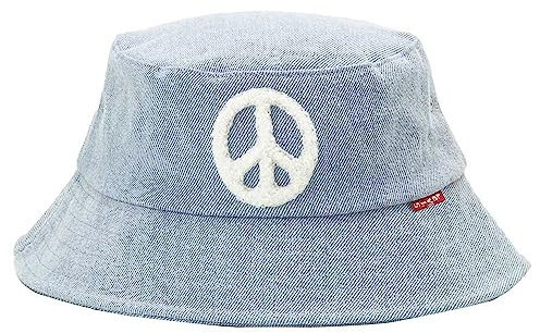 Levi's Unisex Essential Bucket HAT, Jeans Blue, S