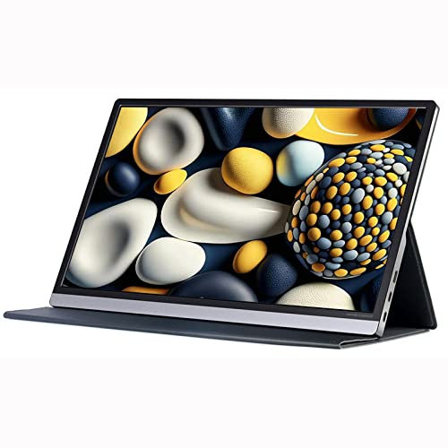 WWJ 2K 15.6 Portable Gaming Monitor, 400 Nits HDR Laptop Monitor