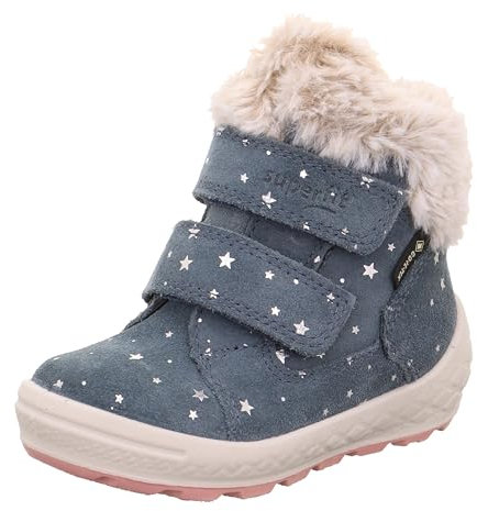 superfit Groovy, Stivali da neve Bimba 0-24, Blu 16 8000, 21 EU