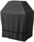 BBQ Cover 32 Inch, Heavy Duty Gas Barbecue Cover Waterproof, Barbecue Cover with Adjustable Straps for Weber, Char-Broil, Brinkmann, Jenn Air, Nexgrill Grills 2 Burner, Black