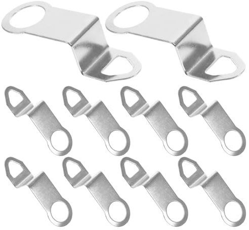 Veemoon Batteriebetriebener Uhrhaken 10 Stück Metall-uhrwerk-aufhänger Für Einfache Reparatur Zum Aufhängen An Der