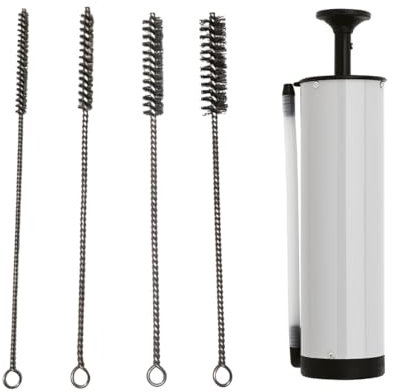 BATIFIX Bohrloch-Reinigungsset | Reinigung von Bohrlöchern | Ausblaspumpe & Reinigungsbürste | Rundbürste Schwerlastbefestigung (Bohrloch-Reinigungsset)