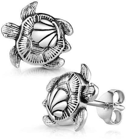 MATERIA by Matthias Wagner Schildkröten Ohrringe Silber 925 Stecker Damen SO-151