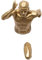 Generic Skulpturen Statuen Fitness Statue Design Mann, Skulptur, Turner Form, Deko Objekt Athlet, Sportler Und Sportlehrer,Gold
