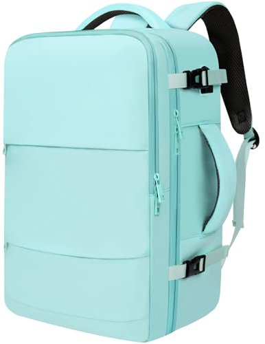 BAGAIL Travel Backpack with USB Port, Lightweight and Waterproof, Quick-Check Cabin Carry-On & Underseat Luggage, Laptop Backpack & Casual Daypack