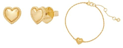 Kate Spade New York Golden Hour Ohrstecker und Armband, Gold