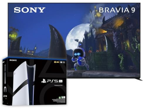 Sony BRAVIA 9 QLED (XR l Mini LED) 75 Zoll + Playstation 5 Pro