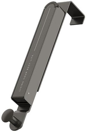 SHOOYIO Moderne Wandgarderobe, Kleideraufbewahrungshaken hinter der Tür, Aluminium-Kleiderschrank, Kleiderständer