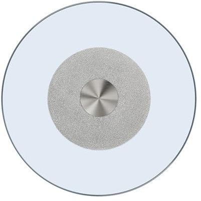 FENGZEQUAN Drehbare Drehteller Tischplatte Servierplatte Große Gehärtetes Glas Drehplatte, Mit Silent Base, Lazy Susan Drehscheibe for Küche Esstisch,Tisch-Organizer(D,60cm/24in)