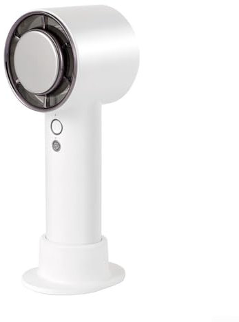 Ventilador de mano recargable con función de enfriamiento por hielo, ajuste de velocidad continuo