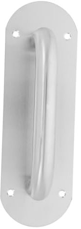 Homoyoyo Türgriff Aus Edelstahl Mit Platte Für Schiebetüren Verschleißfestes Design Für Trennwand Und Große Türen Push-pull-funktion Für Einfache Bedienung in Wohn Und