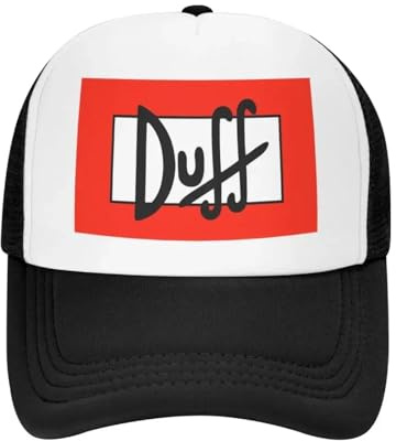Individueller Duff Beer Baseballkappe Hip Hop Männer Damen Verstellbarer Trucker-Hut Sommer-Papa-Hut