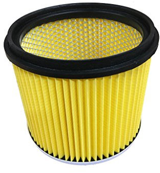 Grizzly Tools Filter - Lamellenfilter - Luftfilter - Patronenfilter - Kartuschenfilter - Filterpatrone für Nass - Trockensauger, waschbar