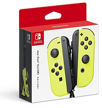 Nintendo Switch Joy-Con Controller Set Jaune Manette de jeu Nintendo Switch - Accessoires de jeux vidéo (Manette de jeu, Nintendo Switch, Analogique/Numérique, D-pad, Maison, Sans fil, Bluetooth)