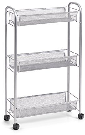 Zeller 18170 Etagen-Rollwagen, 3-lagig, Mesh
