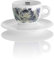 Mamis Caffè Alessia - Kaffeetasse - Porzellantasse - Dickwandige Cappuccinotasse - Kaffeetasse im italienischen Stil - Handgefertigte Tasse - Ideal für heiße & kalte Getränke - 140 ml